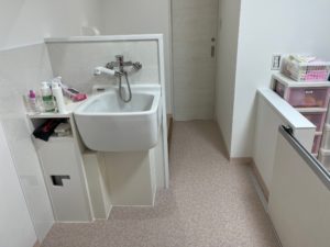 ユーティリティー(多目的流し)新設 施工後