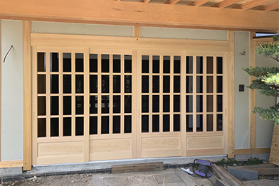 お寺の建具製作