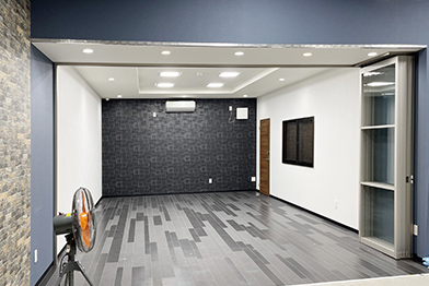 バイク店の設計施工